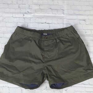 Commando green shorts with mesh inner lining size Xl